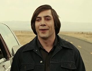 Anton Chigurh farmer scene from No Country for Old Men